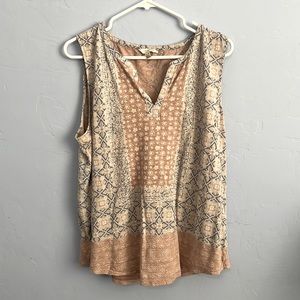 Lucky sleeveless shirt